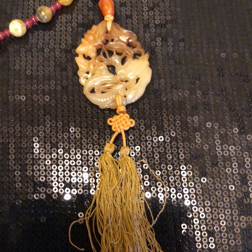 Agate, carnelian and jade - Picture 3 of 5